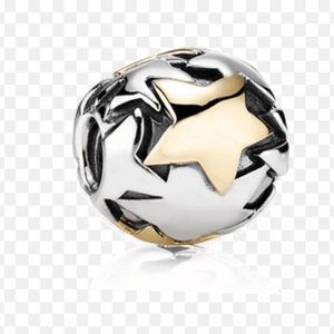 Pandora golden star charm